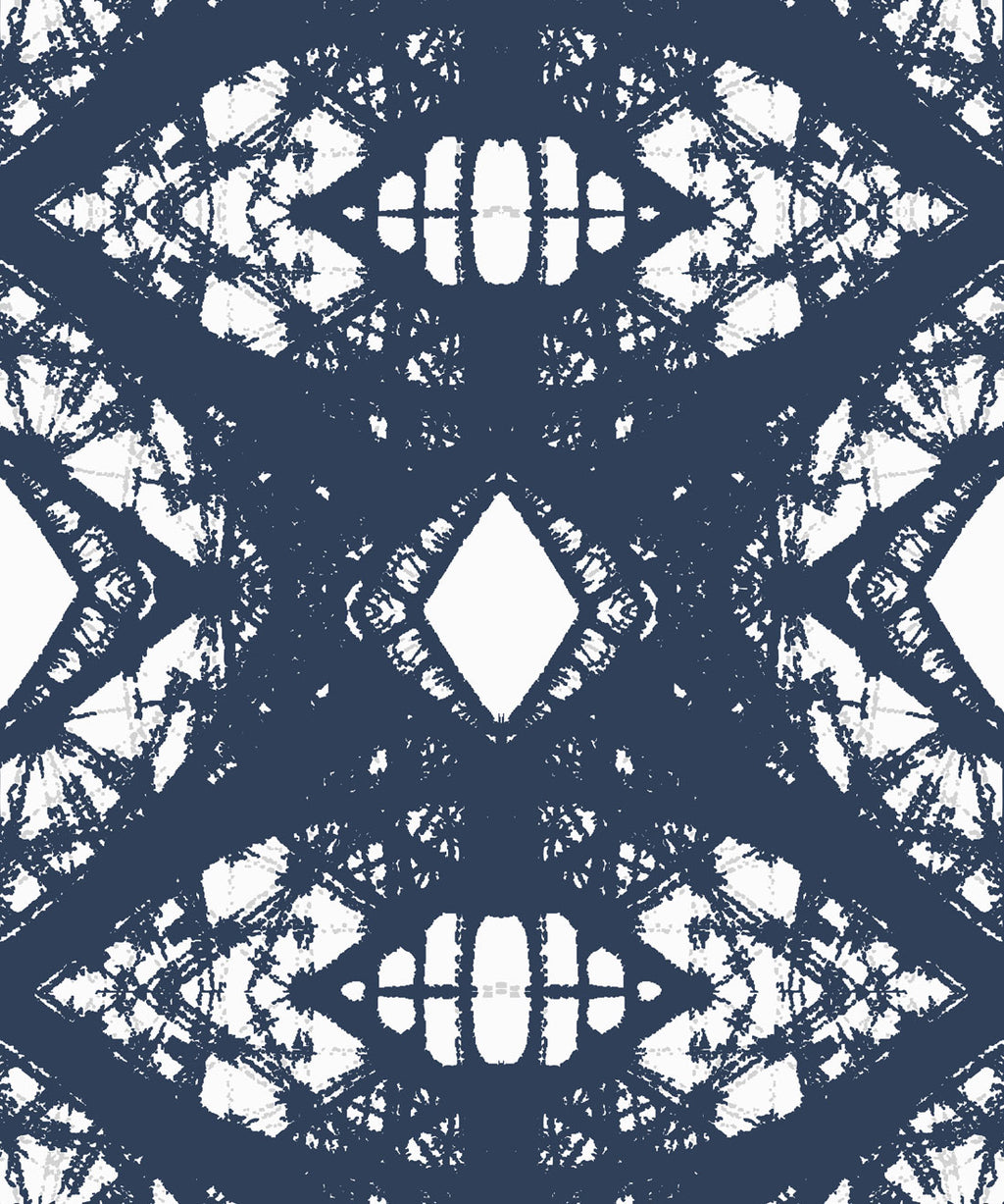 Esther Wallpaper, Navy