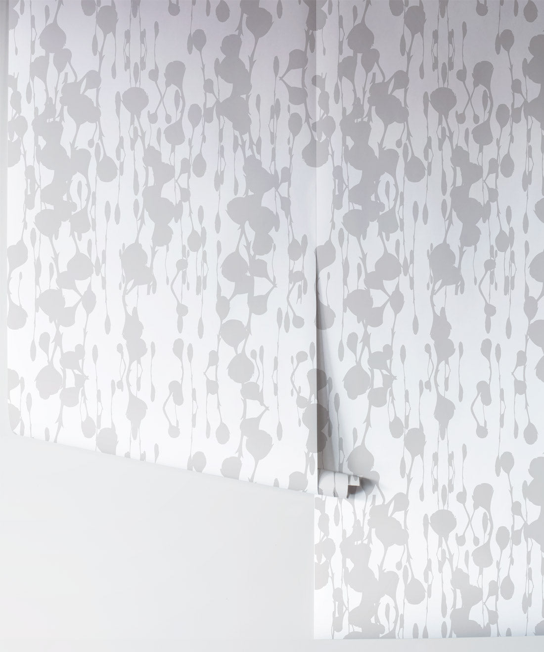 Floss Delight Wallpaper, Grey