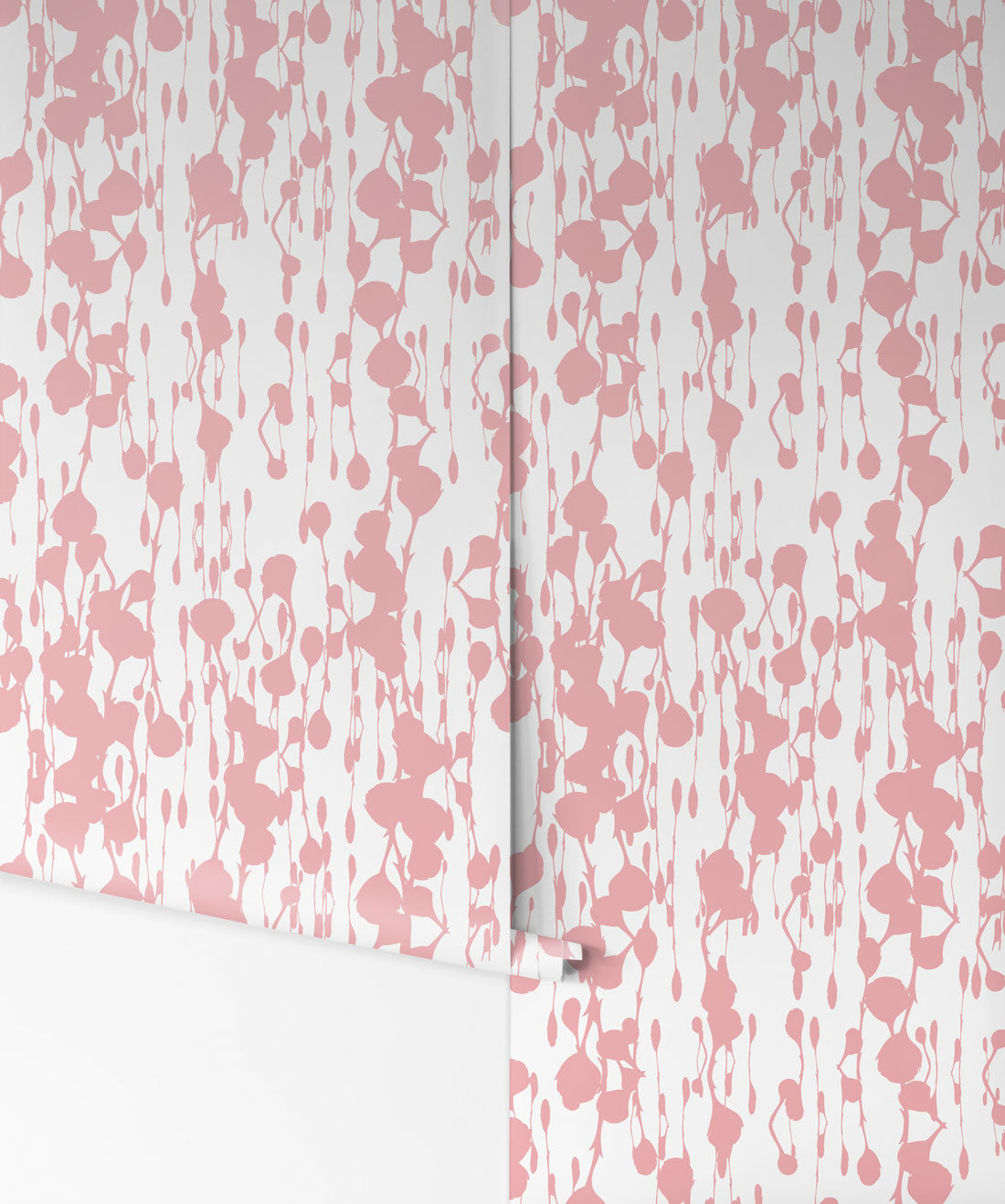 Floss Delight Wallpaper, Quartz Pink