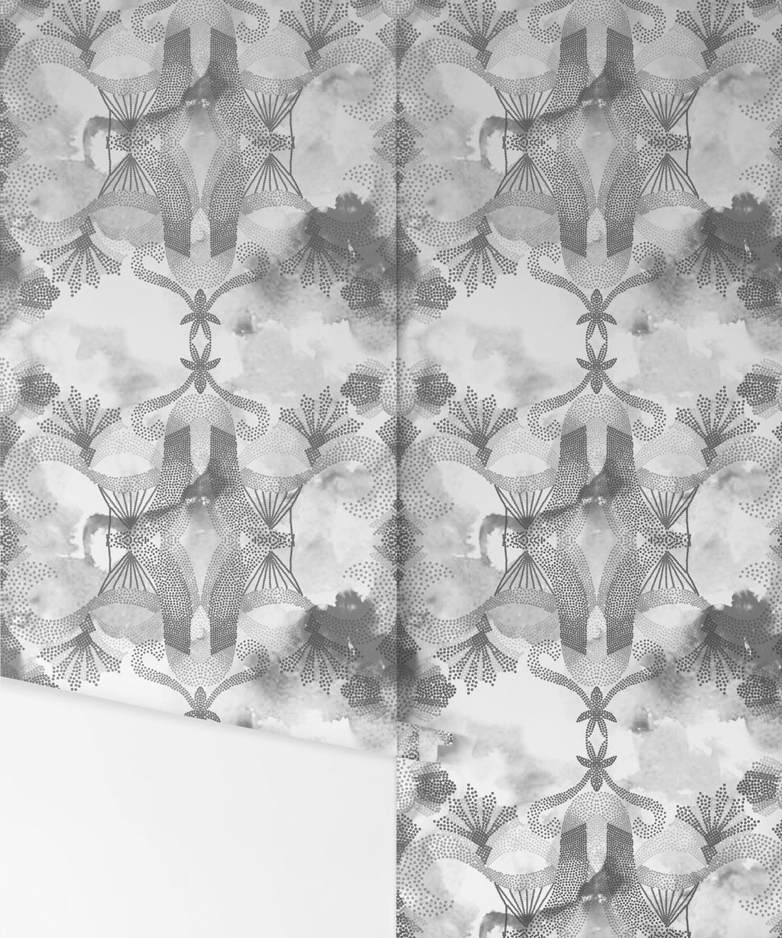 Gadara Wallpaper, Charcoal