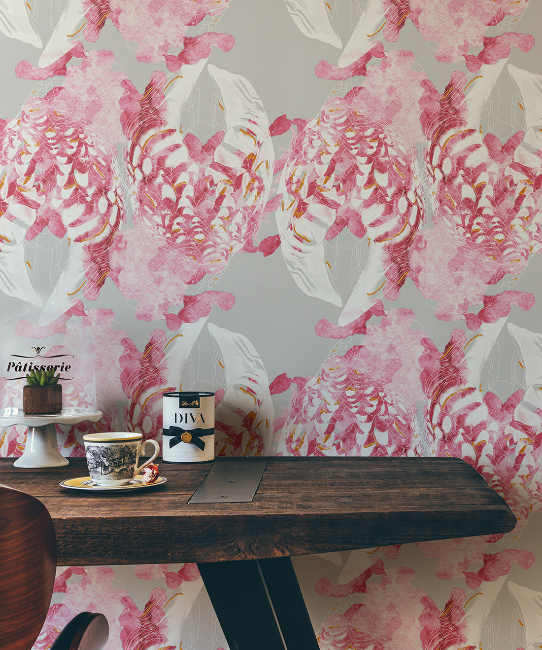Kandos Wallpaper, Mulberry