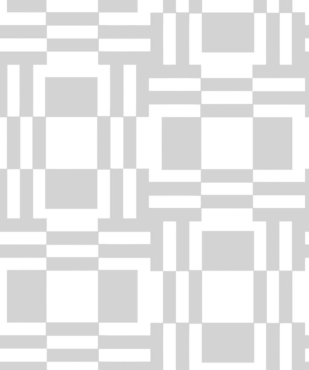 Labyrinth of Mirrors Wallpaper, Grey