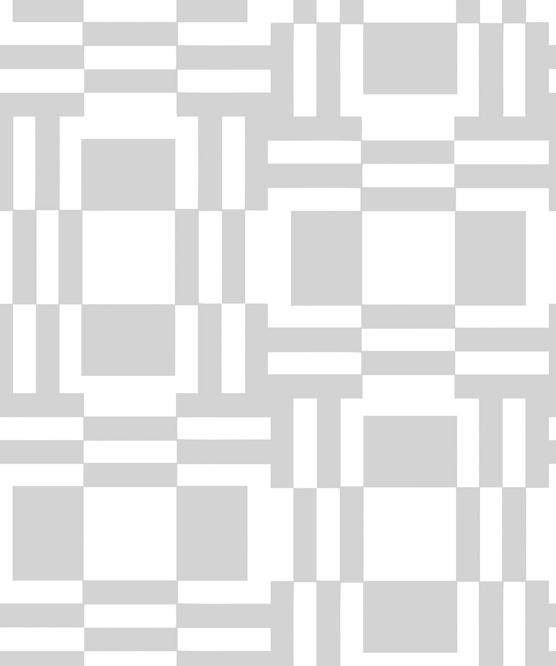 Labyrinth of Mirrors Wallpaper, Grey
