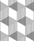 Origami Wallpaper, Black