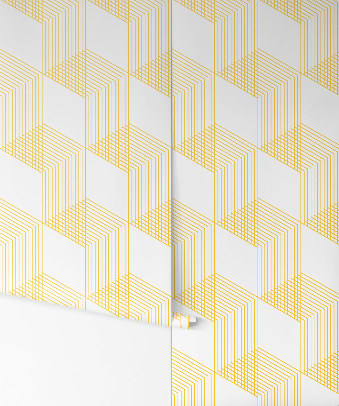 Origami Wallpaper, Canary