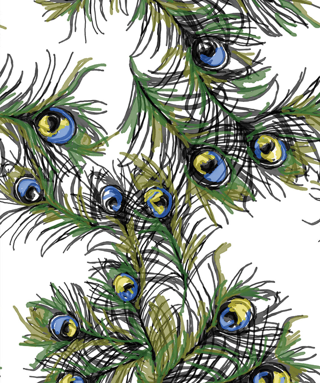Ruffled Feathers Wallpaper