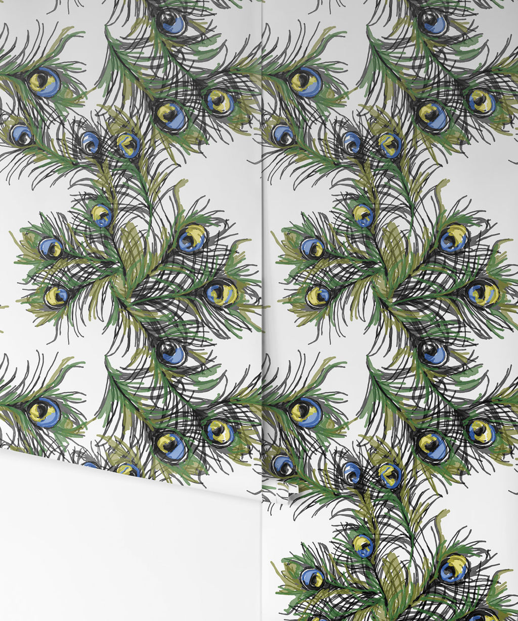 Ruffled Feathers Wallpaper