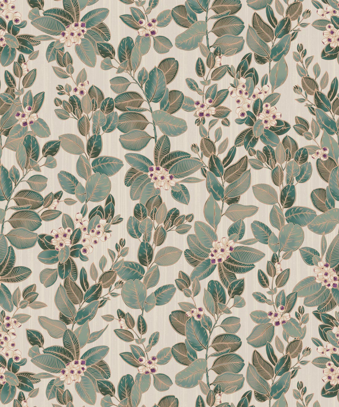 Eucalyptus Wallpaper, Pearl