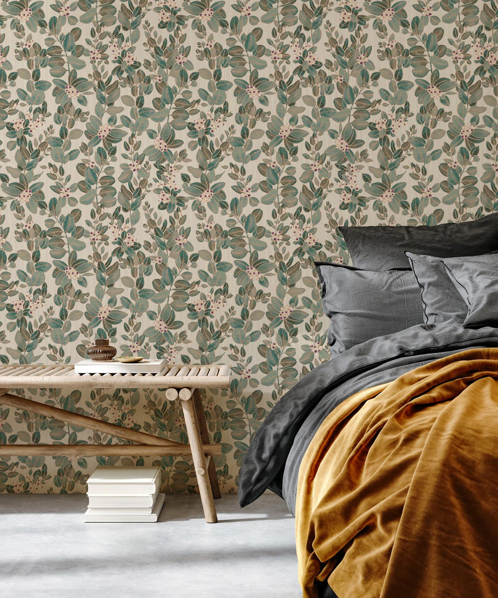 Eucalyptus Wallpaper, Pearl