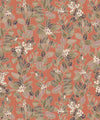 Eucalyptus Wallpaper, Terracotta
