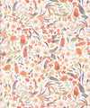 Forest Floral Wallpaper, Ivory