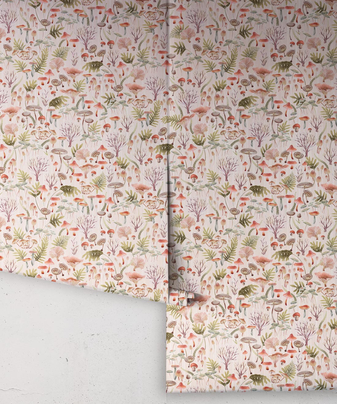 Fungi Wallpaper, Latte