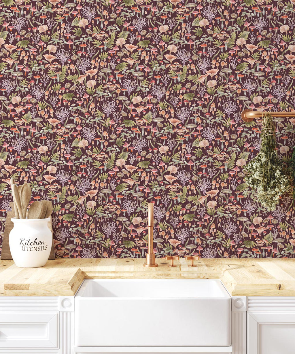 Fungi Wallpaper, Wine