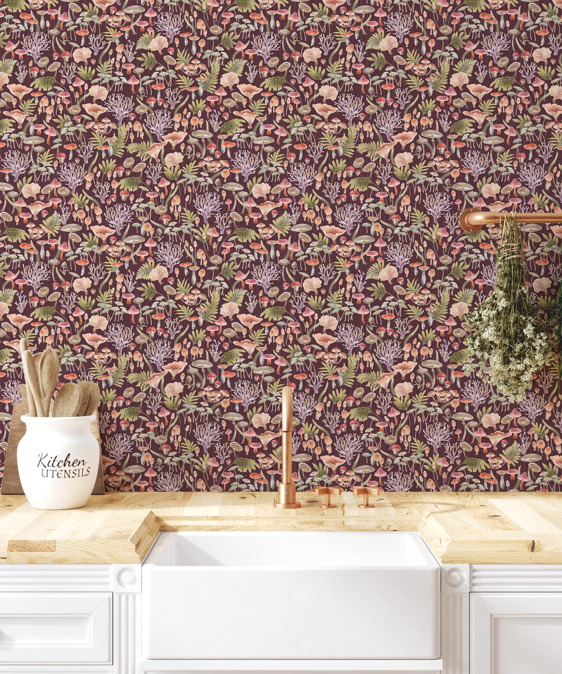 Fungi Wallpaper, Wine