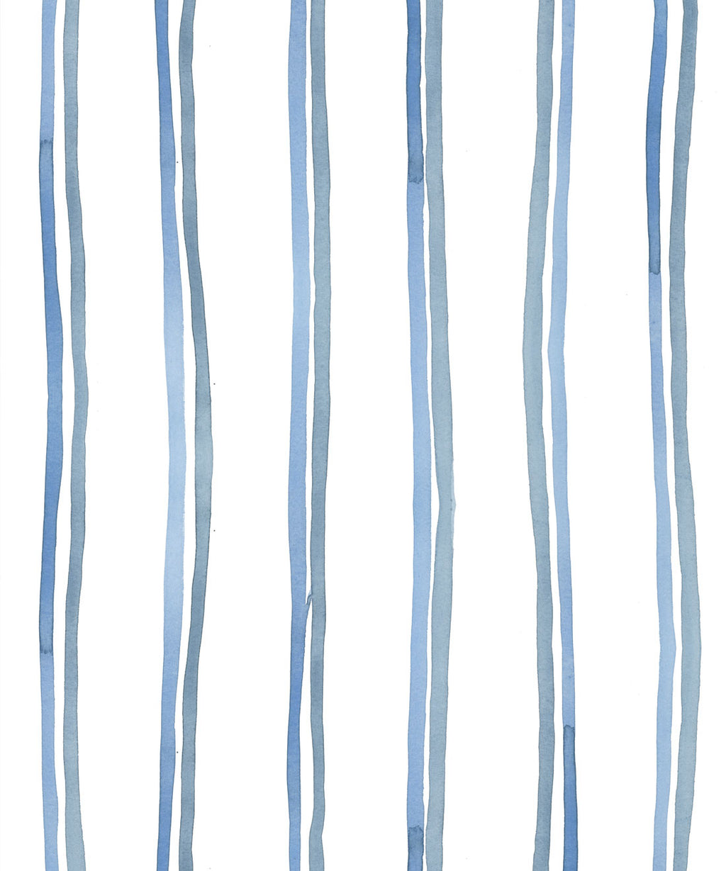 Double Inky Stripe Wallpaper