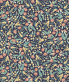 Gum Blossoms Wallpaper, Blue Peach