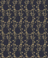 Astrantia Wallpaper, Navy