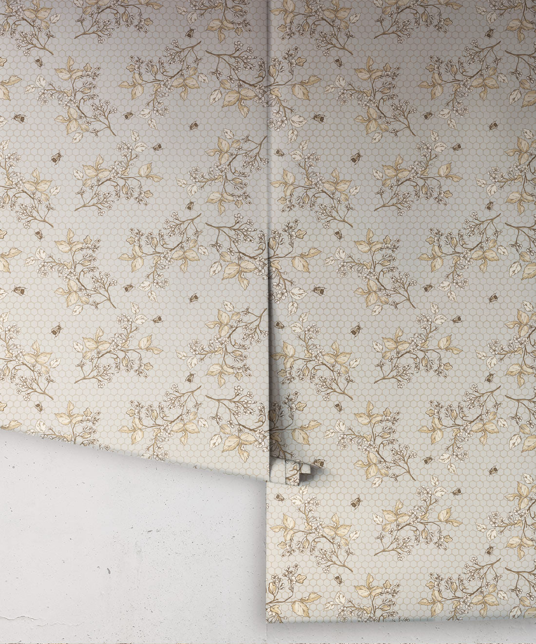 Bee Blossom Wallpaper, Dusty