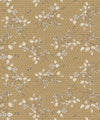Bee Blossom Wallpaper, Gold