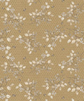 Bee Blossom Wallpaper, Gold