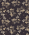 Bee Blossom Wallpaper, Navy