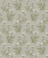 Cicely Wallpaper, French Grey