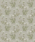 Cicely Wallpaper, French Grey