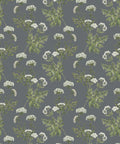 Cicely Wallpaper, Slate grey