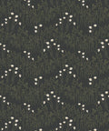 Cotton Grass Wallpaper, Forest Green