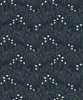 Cotton Grass Wallpaper, Indian Ink Blue