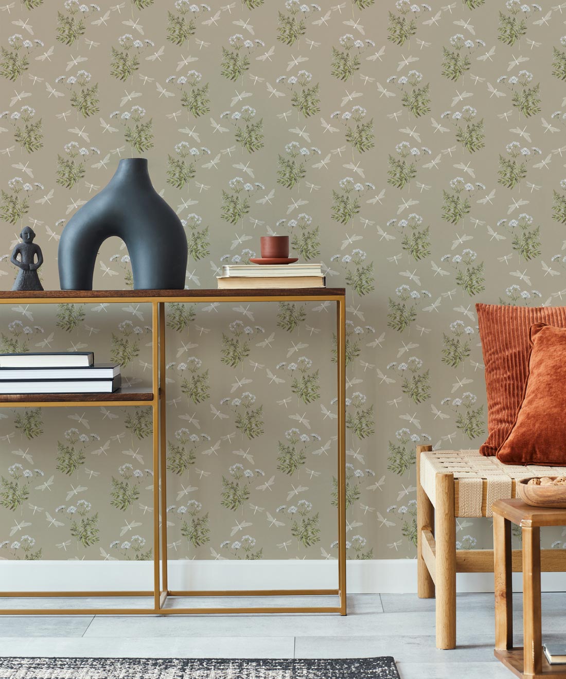 Dancing Mayfly Wallpaper, Clay