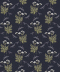 Dancing Mayfly Wallpaper, Navy