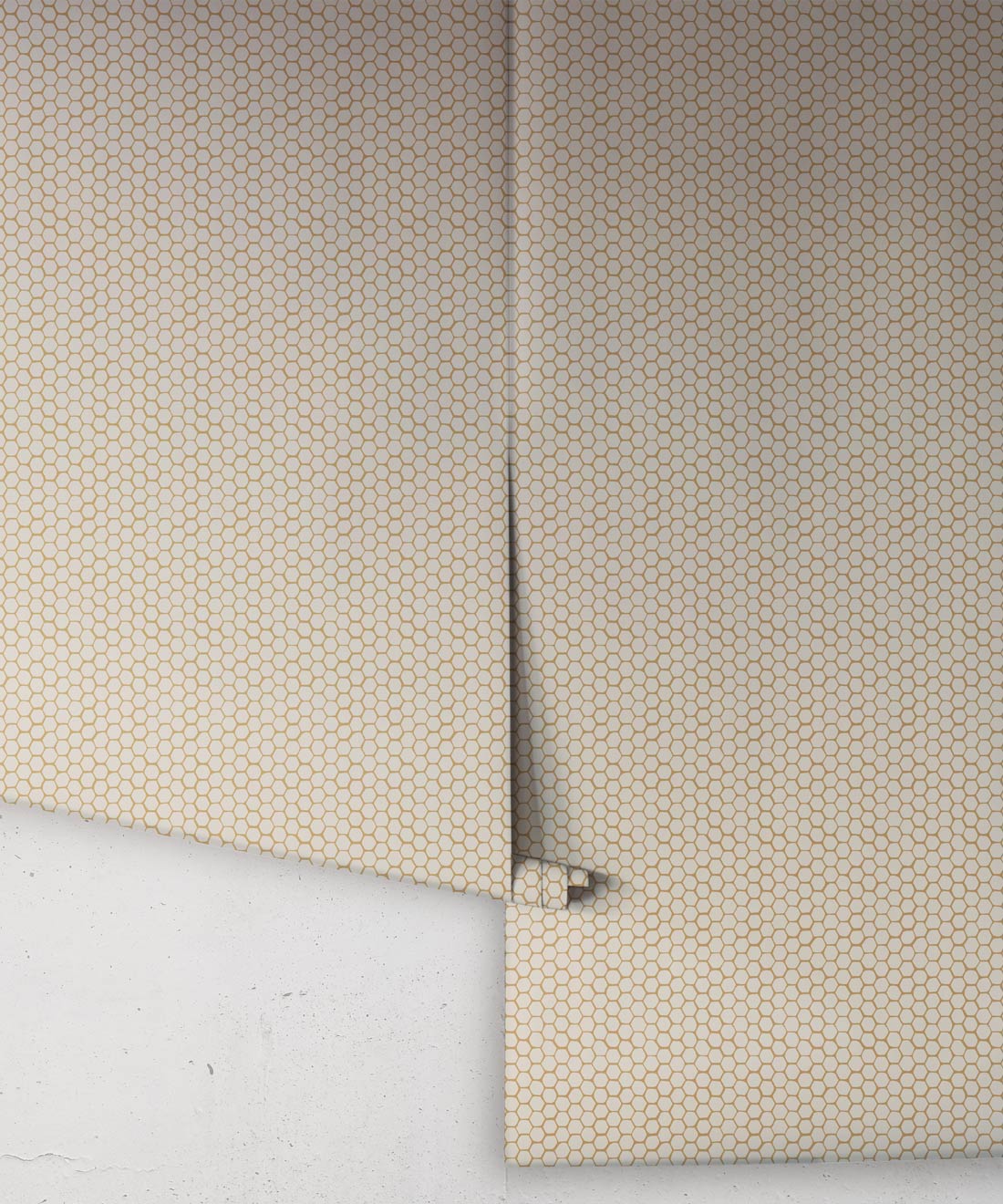Honeycomb Geo Wallpaper, Dusty