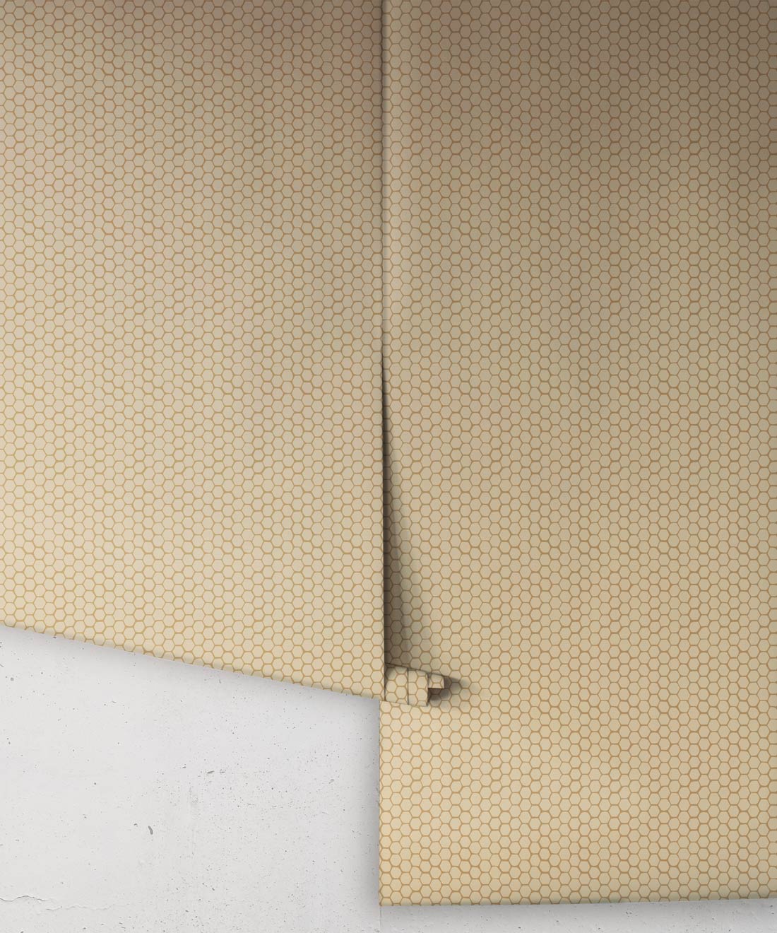 Honeycomb Geo Wallpaper, Honey