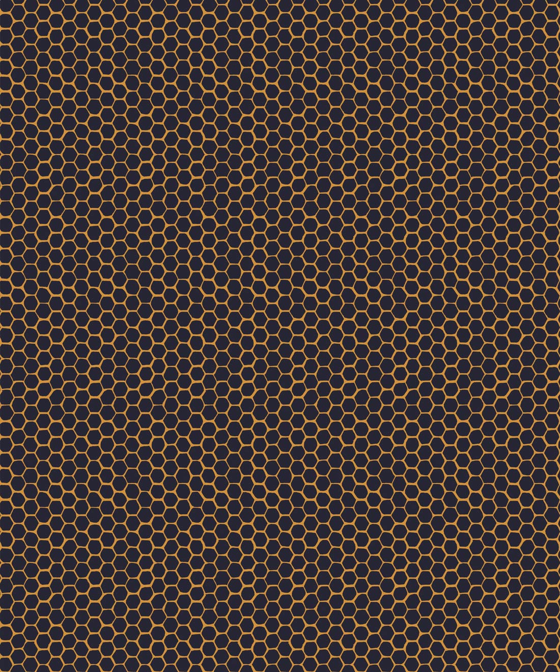 Honeycomb Geo Wallpaper, Navy