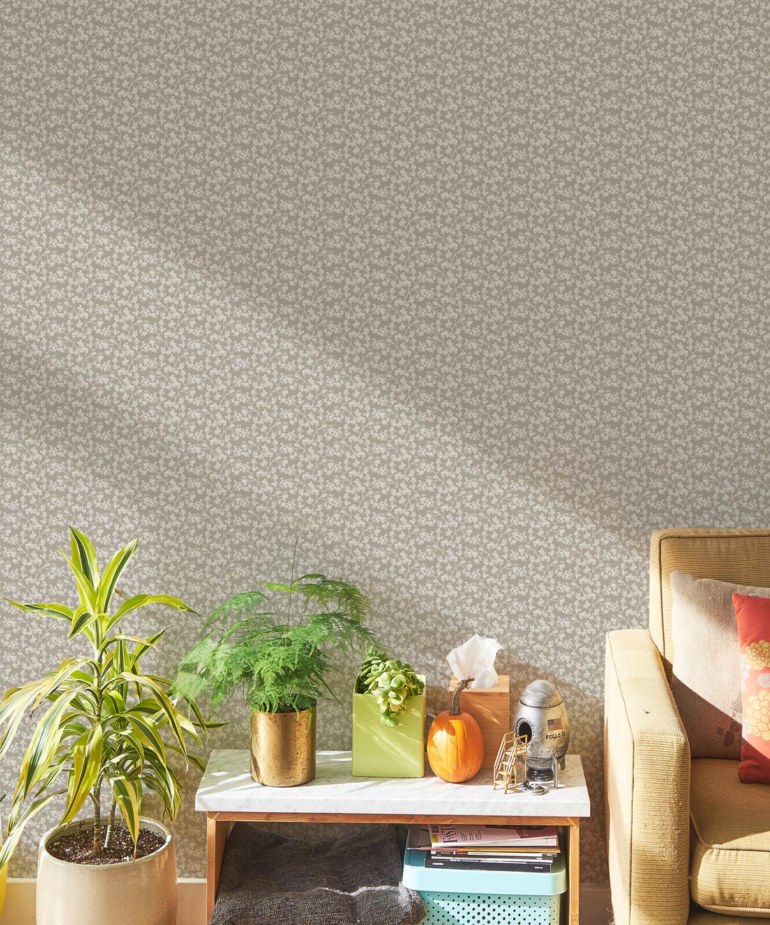 Seed Scattering Wallpaper, Light Stone