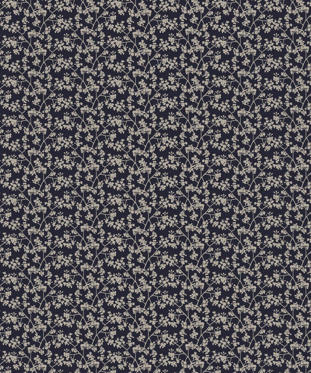 Seed Scattering Wallpaper, Dark Navy