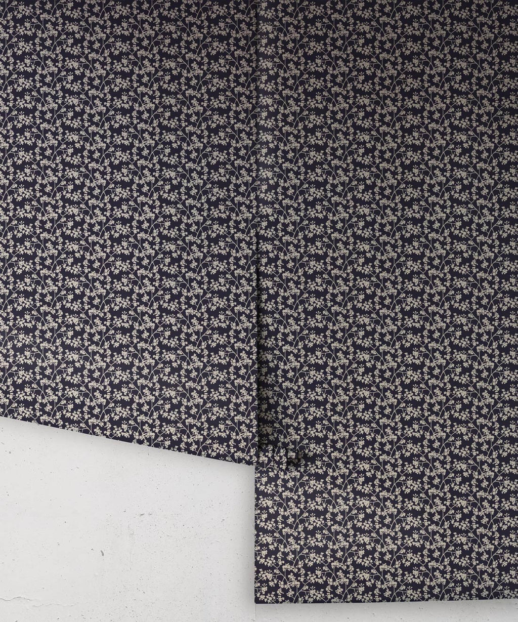 Seed Scattering Wallpaper, Dark Navy