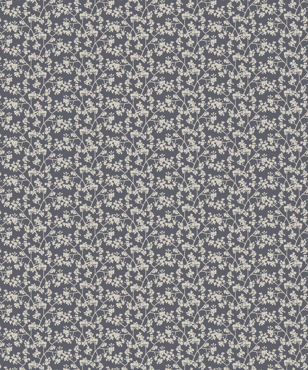 Seed Scattering Wallpaper, Slate grey