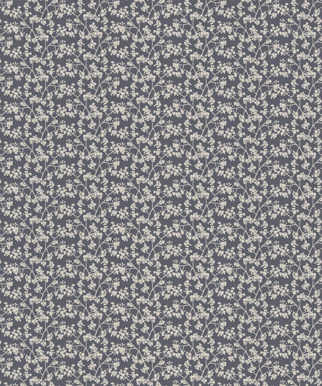 Seed Scattering Wallpaper, Slate grey