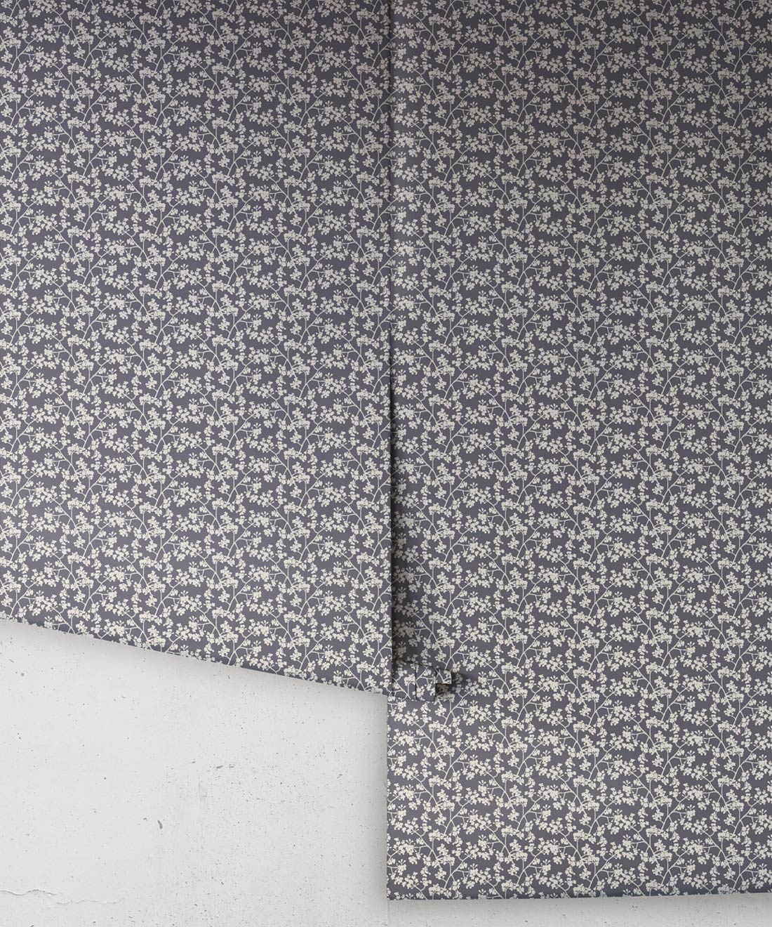 Seed Scattering Wallpaper, Slate grey
