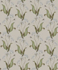 Wild Garlic Wallpaper, French Grey