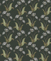 Wild Garlic Wallpaper, Moss Green