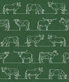 The Herd Wallpaper, Green