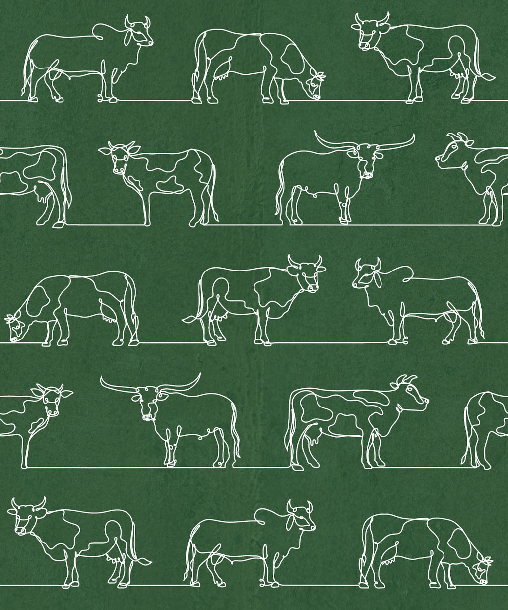 The Herd Wallpaper, Green