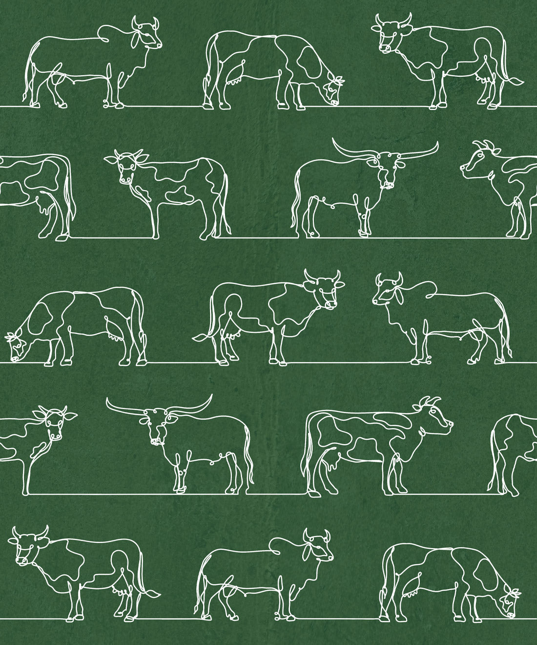 The Herd Wallpaper, Green