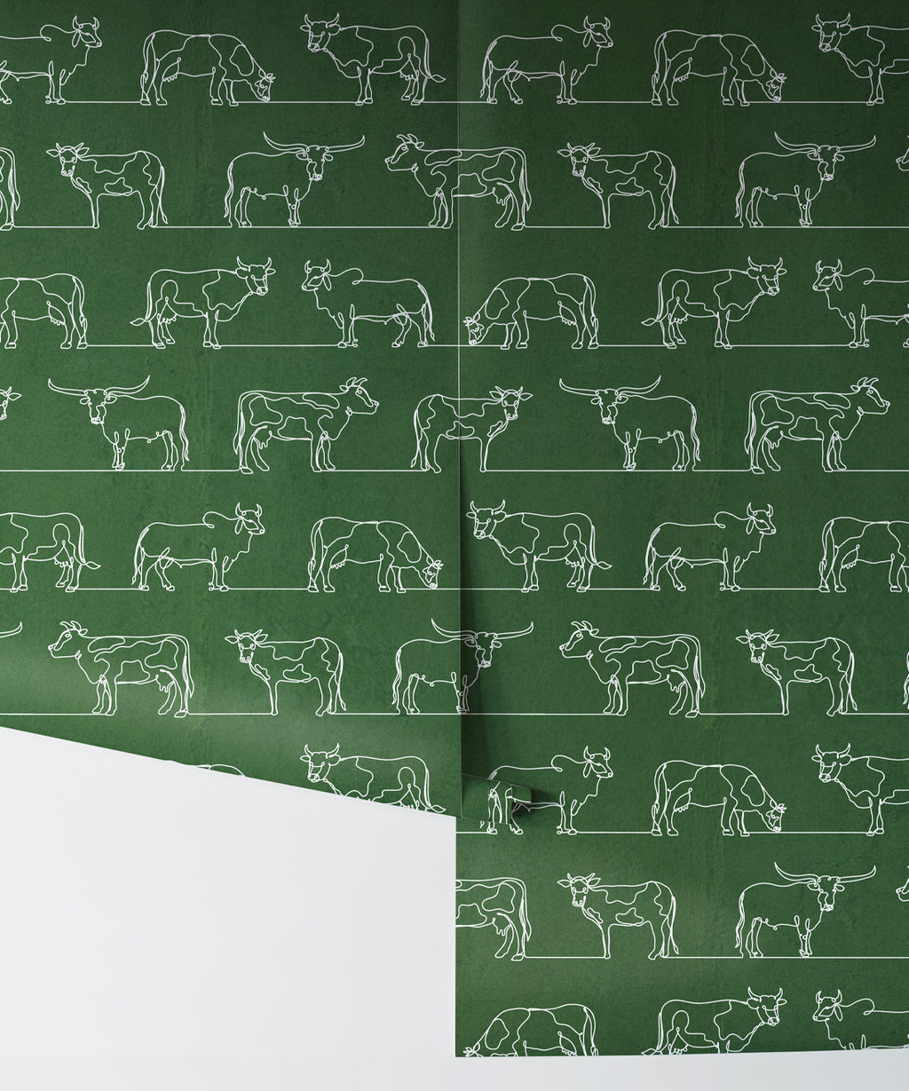 The Herd Wallpaper, Green