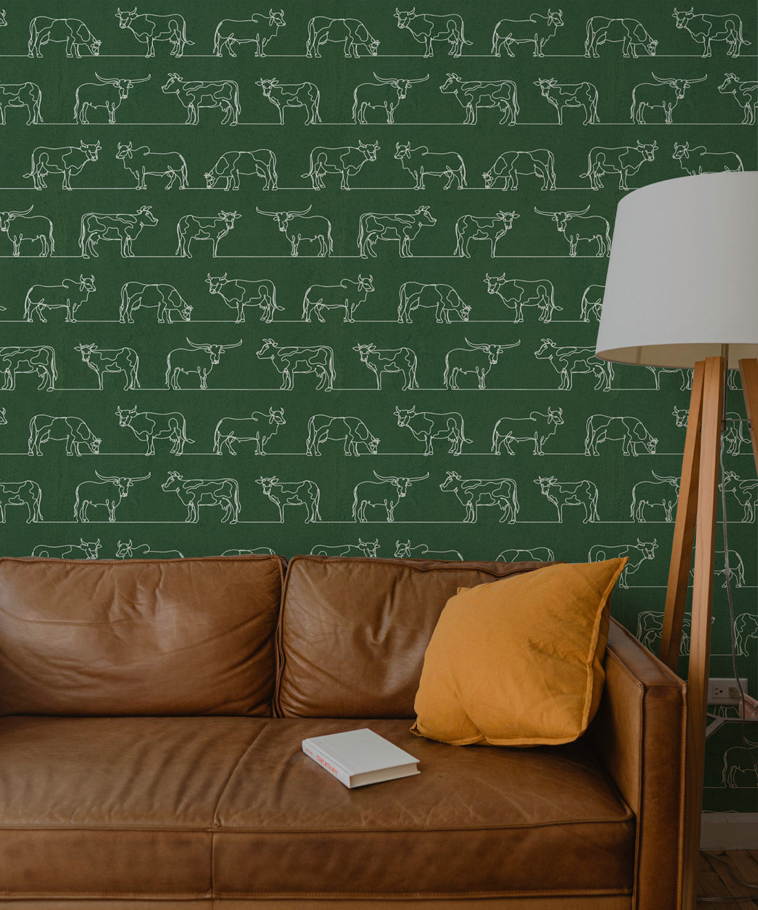 The Herd Wallpaper, Green