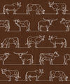 The Herd Wallpaper, leather