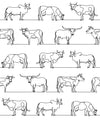 The Herd Wallpaper, White